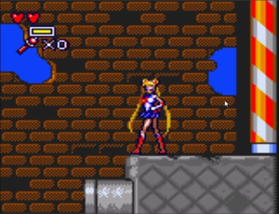 Screenshot 2 — Bishoujo Senshi Sailor Moon S Game Gear