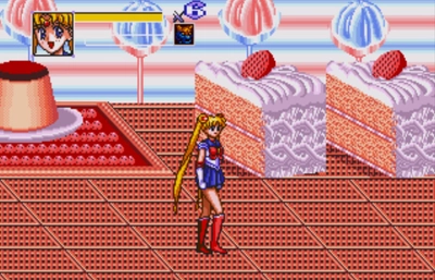 Screenshot 4 — Bishoujo Senshi Sailor Moon Mega Drive