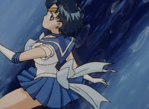 Mercury Crystal Power, Make Up - Voir version Sega Saturn, capture 2