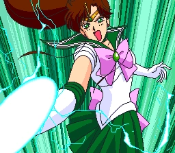 Sailor Jupiter dans SailorMoon Collection PC Engine