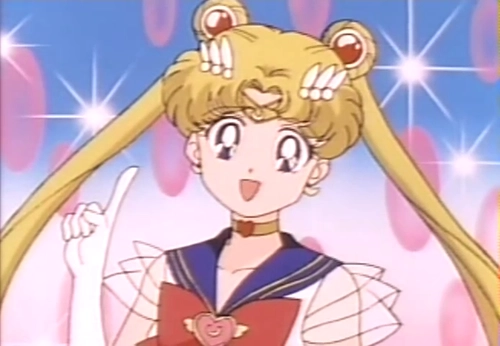 Screenshot 5 — Sailor Moon dans Hiragana Lesson