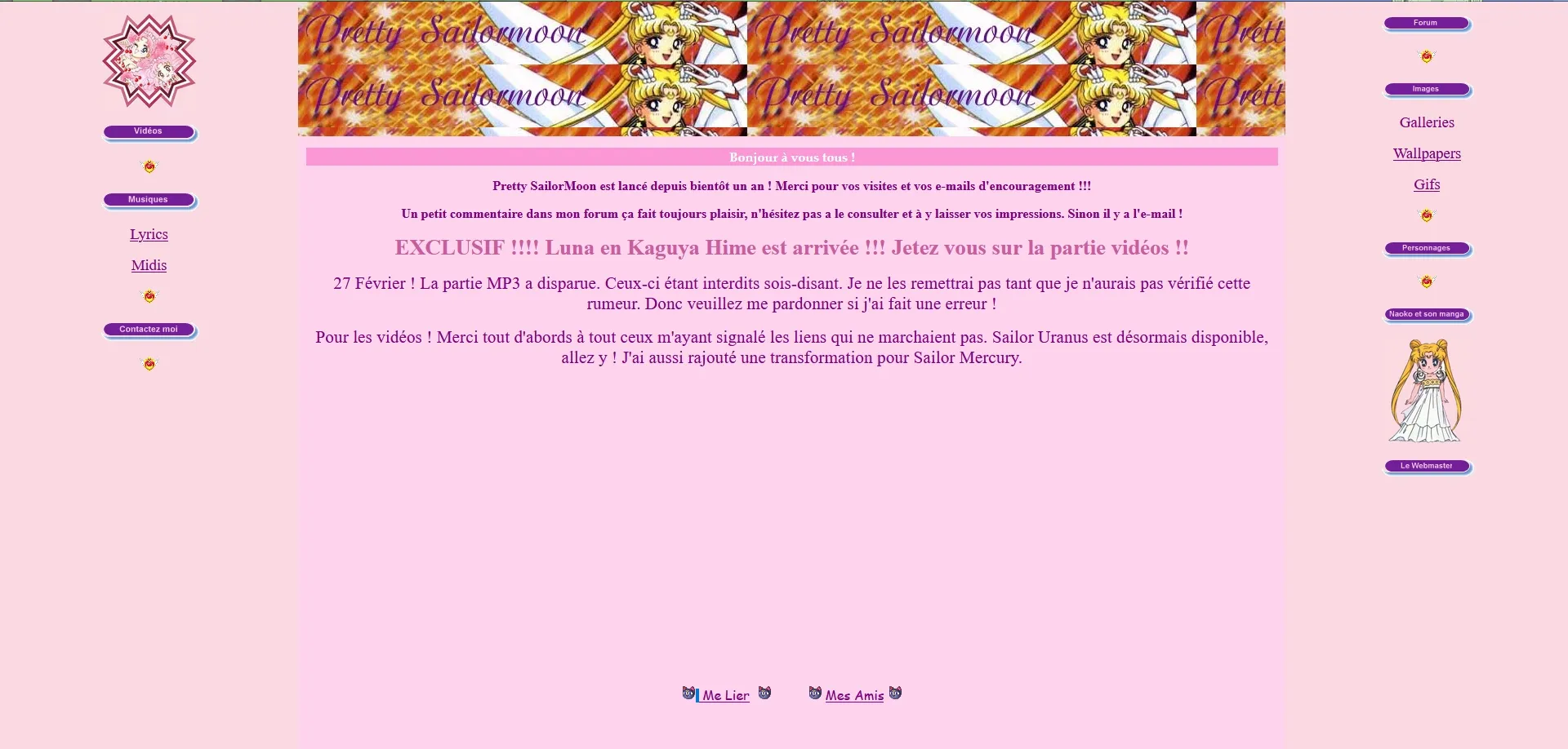 Capture de Pretty SailorMoon