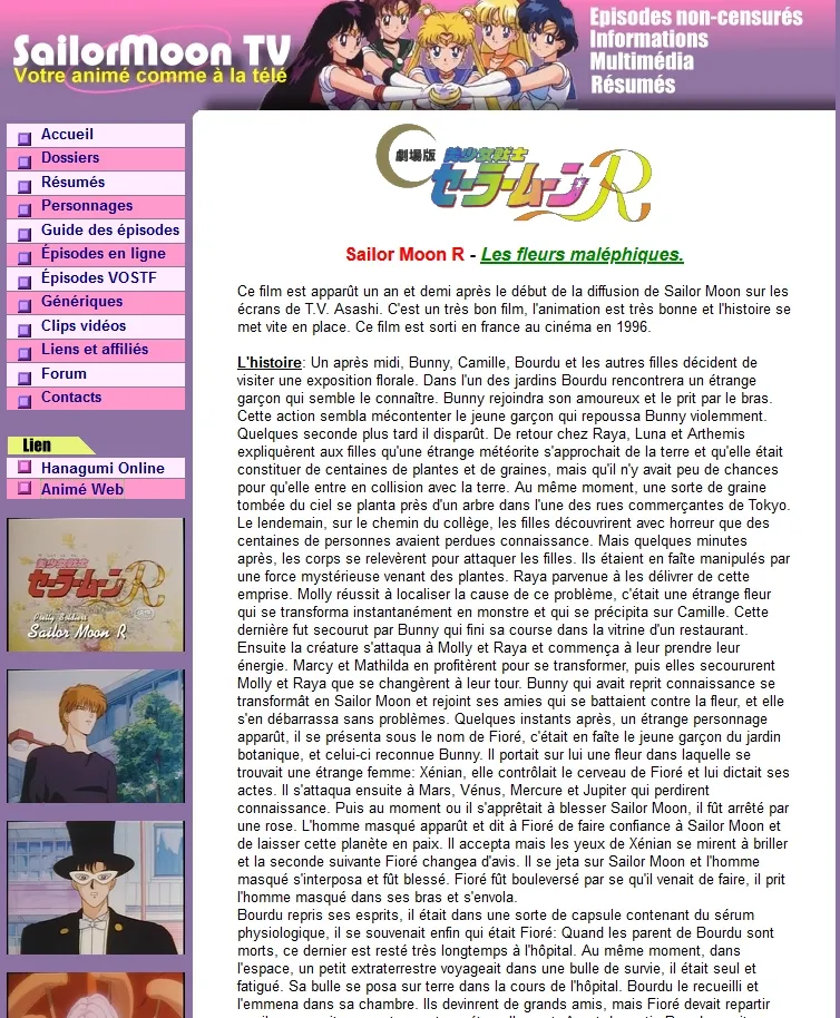 Capture de SailorMoon TV