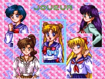 Screenshot 1 — Bishoujo Senshi Sailor Moon Super Nintendo
