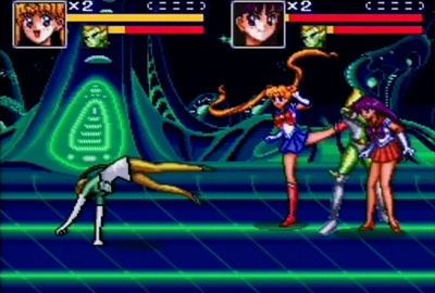 Screenshot 1 — Bishoujo Senshi Sailor Moon R Super Nintendo
